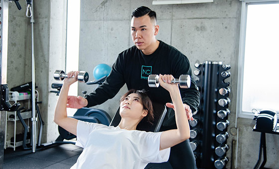 トレーニング風景